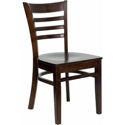 Anissa Solid Wood Ladder Back Side Chair - Image 0
