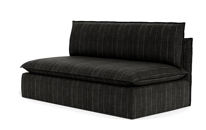 Josie Slipcovered Modular Larger Armless Sofa Unit  - Image 2