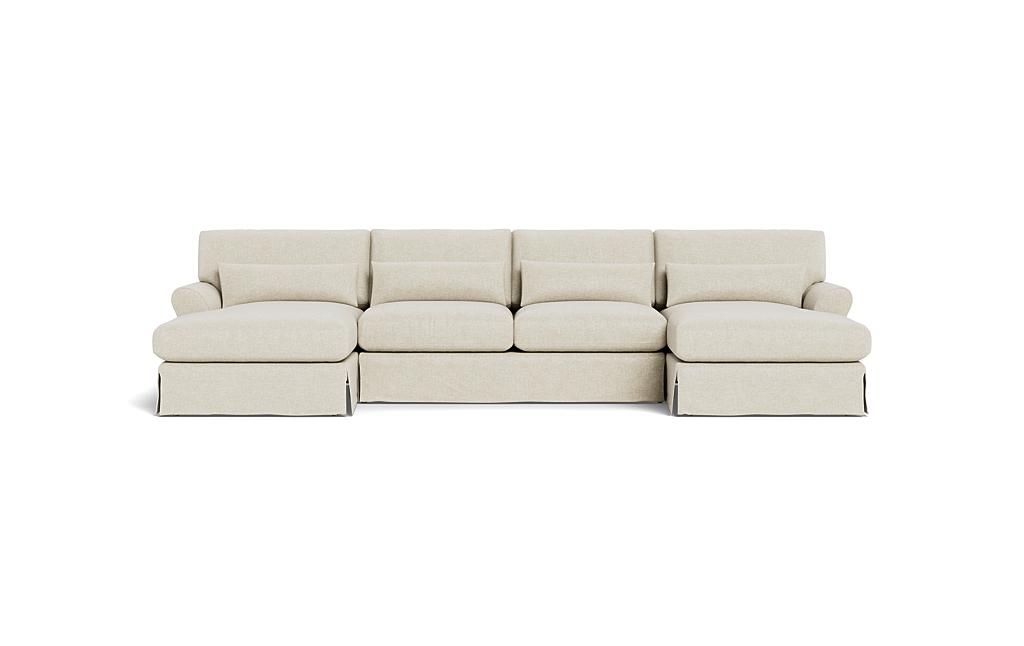 Maxwell Slipcovered U-Sectional Sofa by Apartment Therapy - Image 0