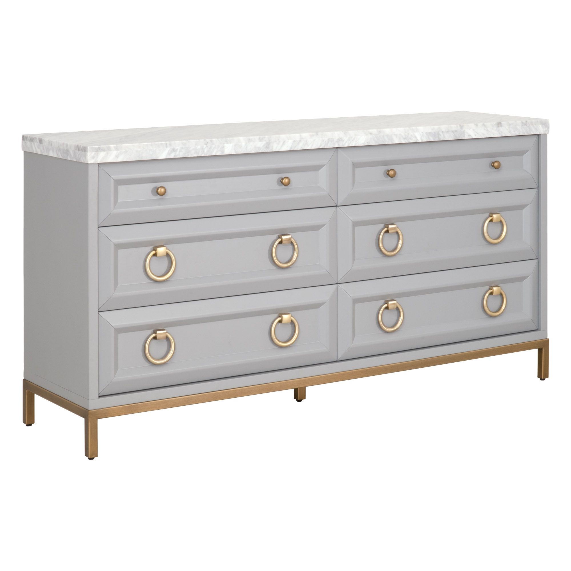 Azure Carrera 6-Drawer Double Dresser - Image 2