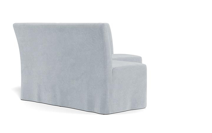 Dorian Slipcovered Petite Left Banquette - Image 1