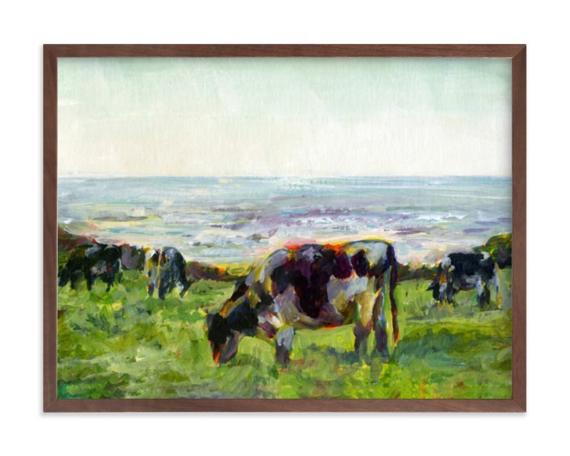 Marin Cows Limited Edition Fine Art Print 1 - Image 0