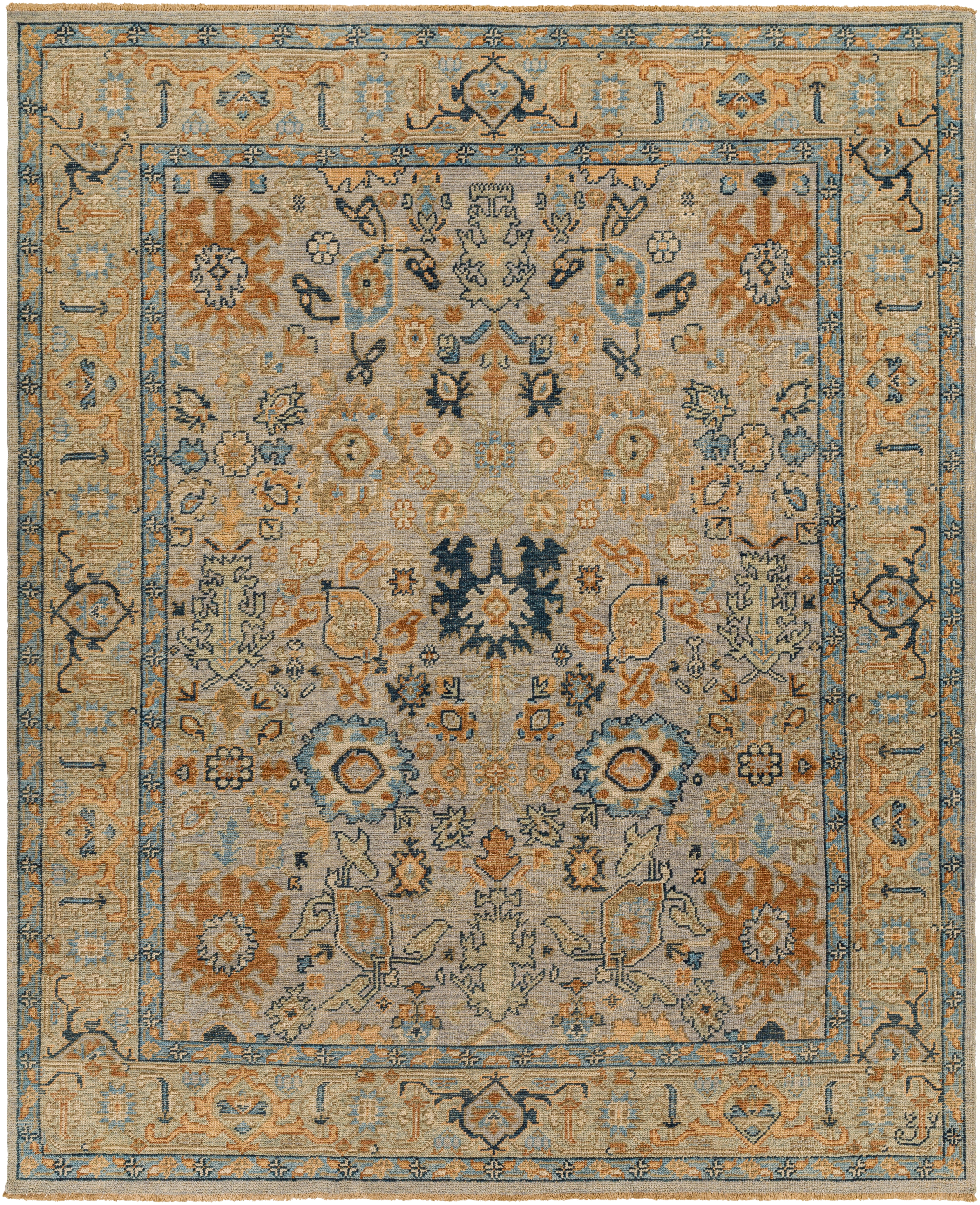 Reign Brown Indoor 6' x 9' Handmade Rug - Image 0
