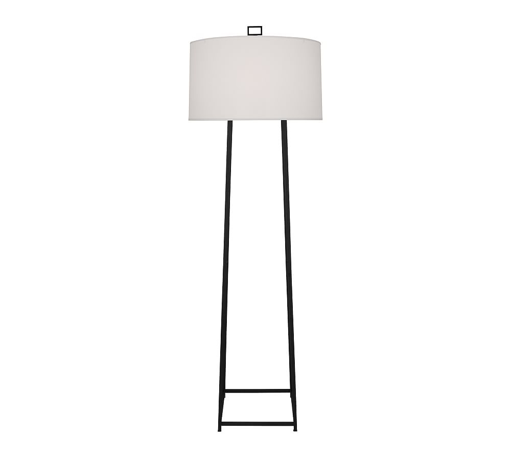 Honora Metal Floor Lamp, Wrought Iron - Image 0