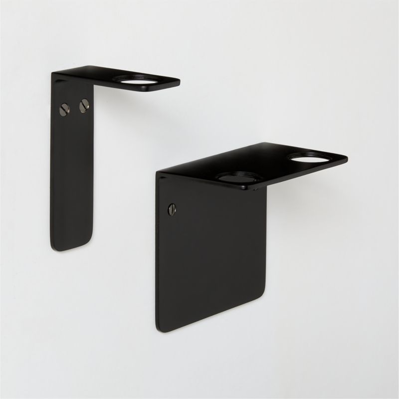 Savon Matte Black Single Bottle Bracket - Image 2