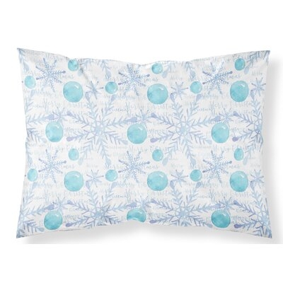 Snowflakes on Pillowcase - Image 0