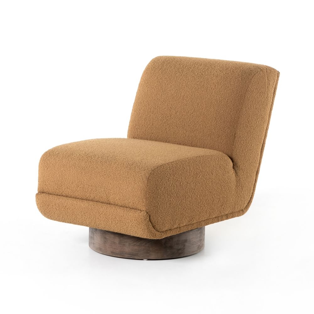 Bronwyn Swivel Chair, Copenhagen Amber - Image 0