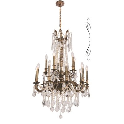 Angola 12 - Light Candle Style Classic / Traditional Chandelier - Image 0