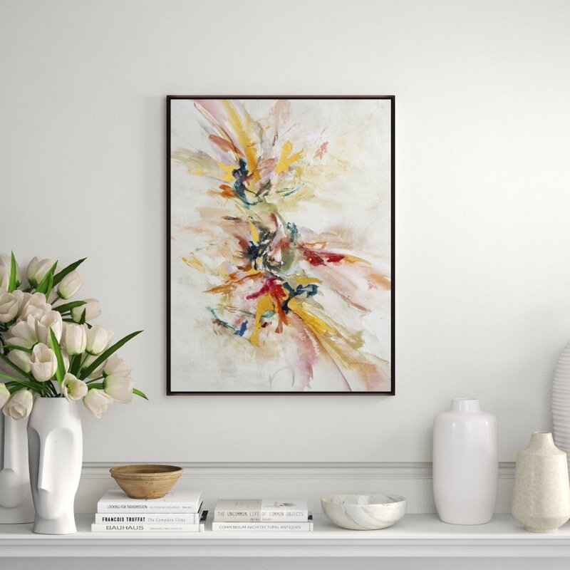 Chelsea Art Studio 'Endless Dream by Jean Kenna' by Jean Kenna - Floater Frame Painting on Canvas Size: 33.5" H x 25.5" W x 1.5" D, Format: Image Gel Brush - Image 0