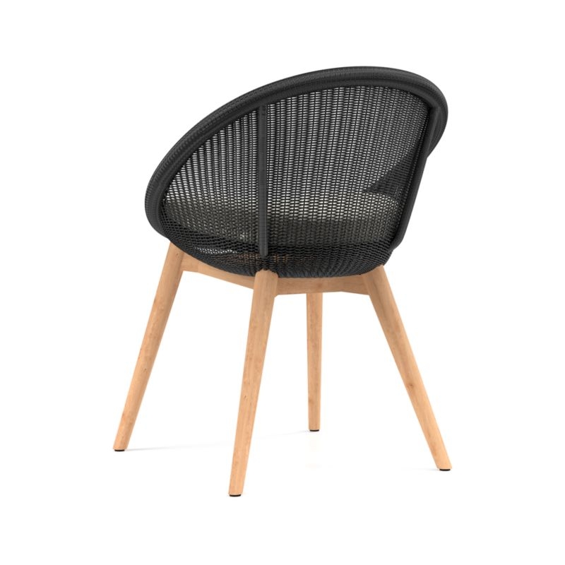 Loon Black Outdoor Dining Chair - Image 1