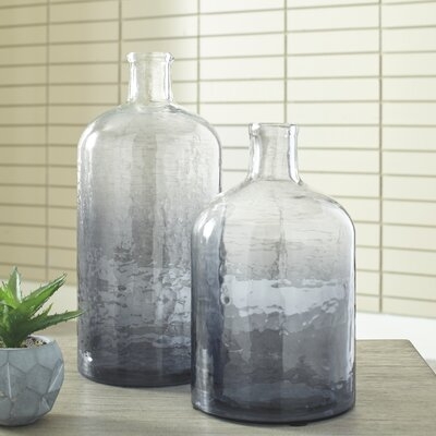 Yeung Table Vase, Set of 2, Restock Jul 1, 2022 - Image 1