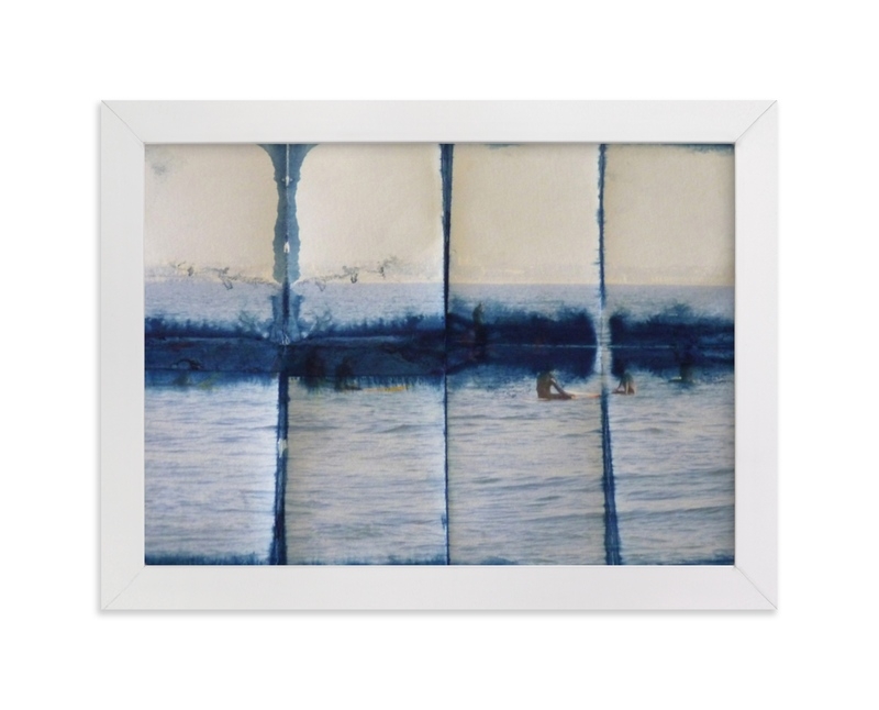 Waiting In Indigo Limited Edition Fine Art Print 1 - Image 0