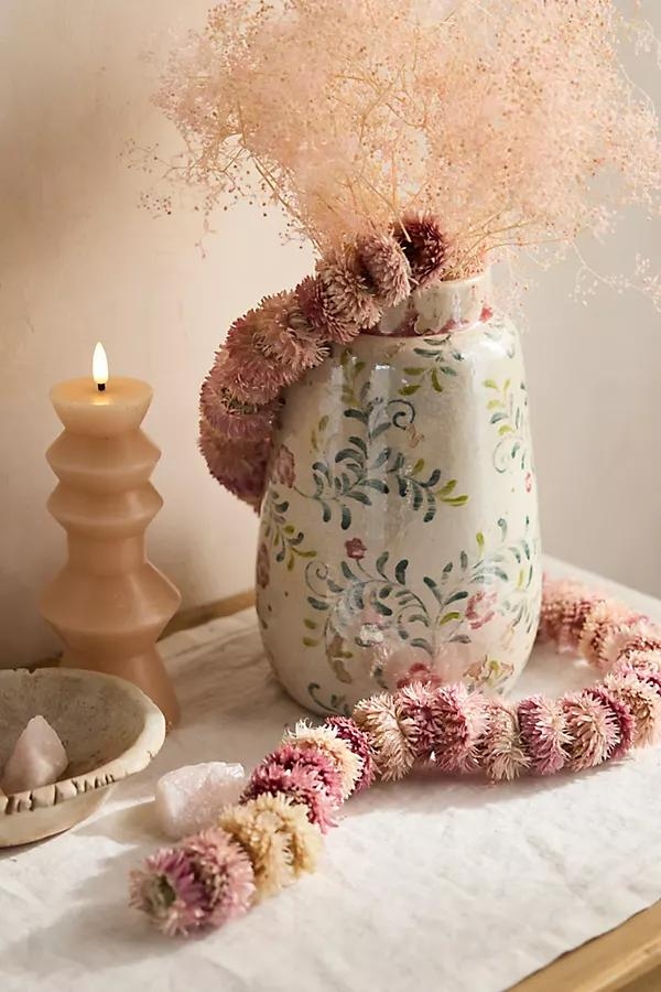 Dried Helichrysum Garland - Image 0