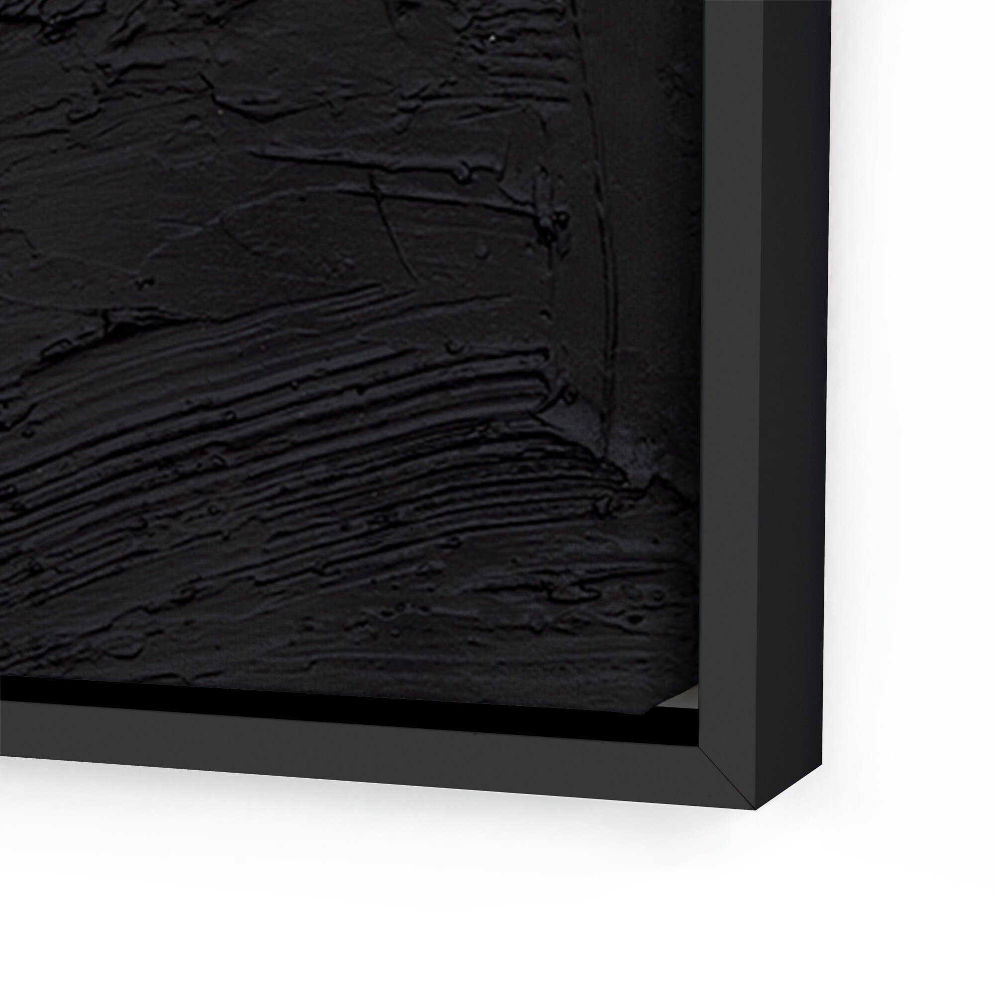 Wherever You Go, That's Where I Am No. 1 - Black Maple Floater - Image 1