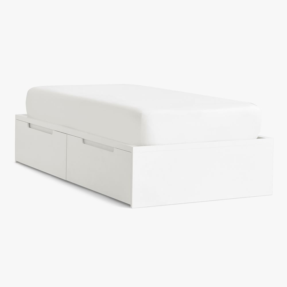 Arlen Storage Bed, Twin, Simply White, WE Kids - Image 0