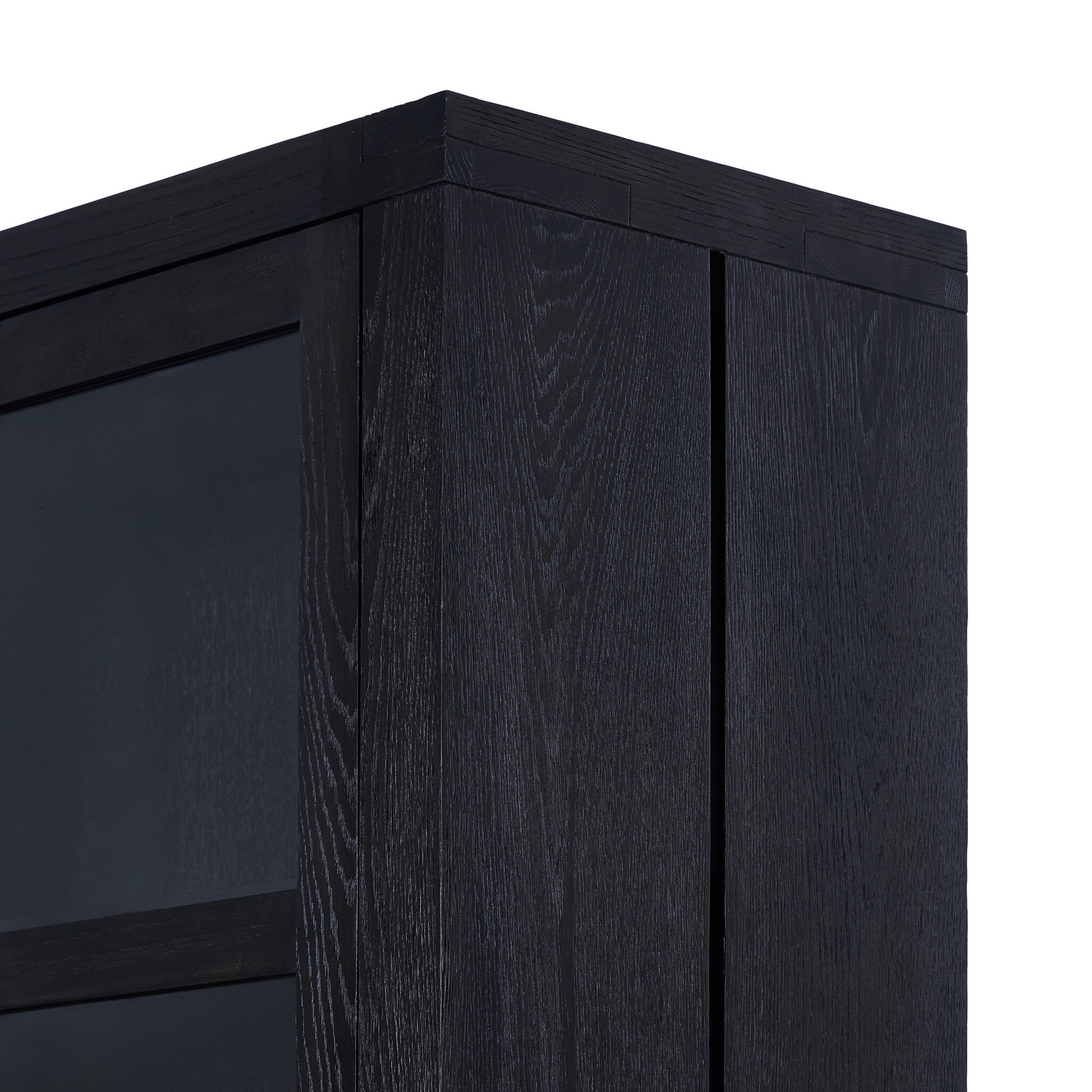 Warby Cabinet - Worn Black Veneer - Image 10