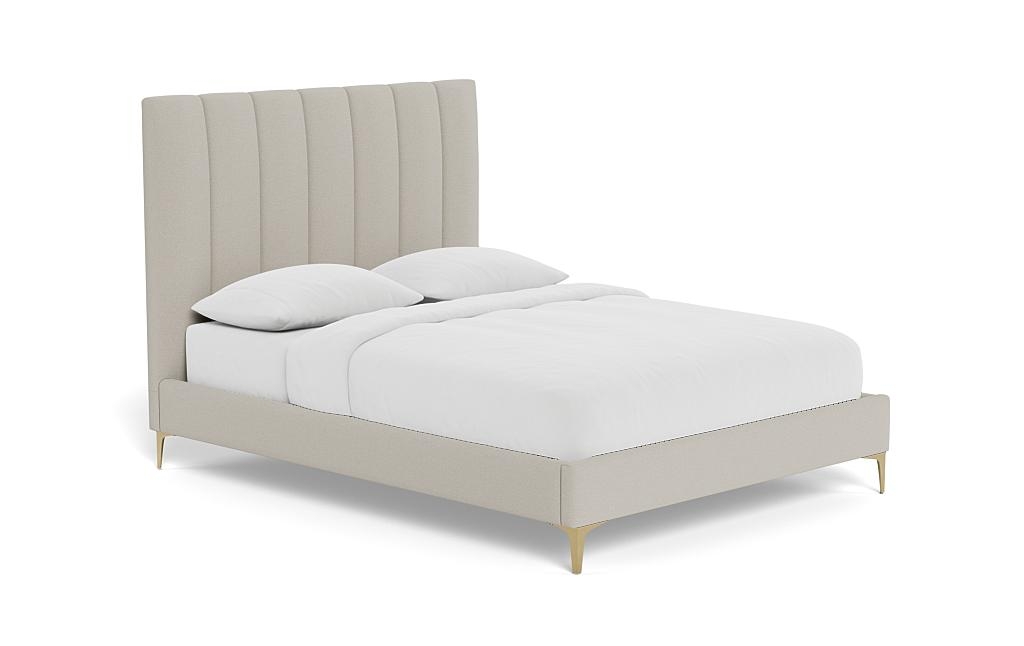 Lowen Upholstered Bed with Tufting Option - Image 1