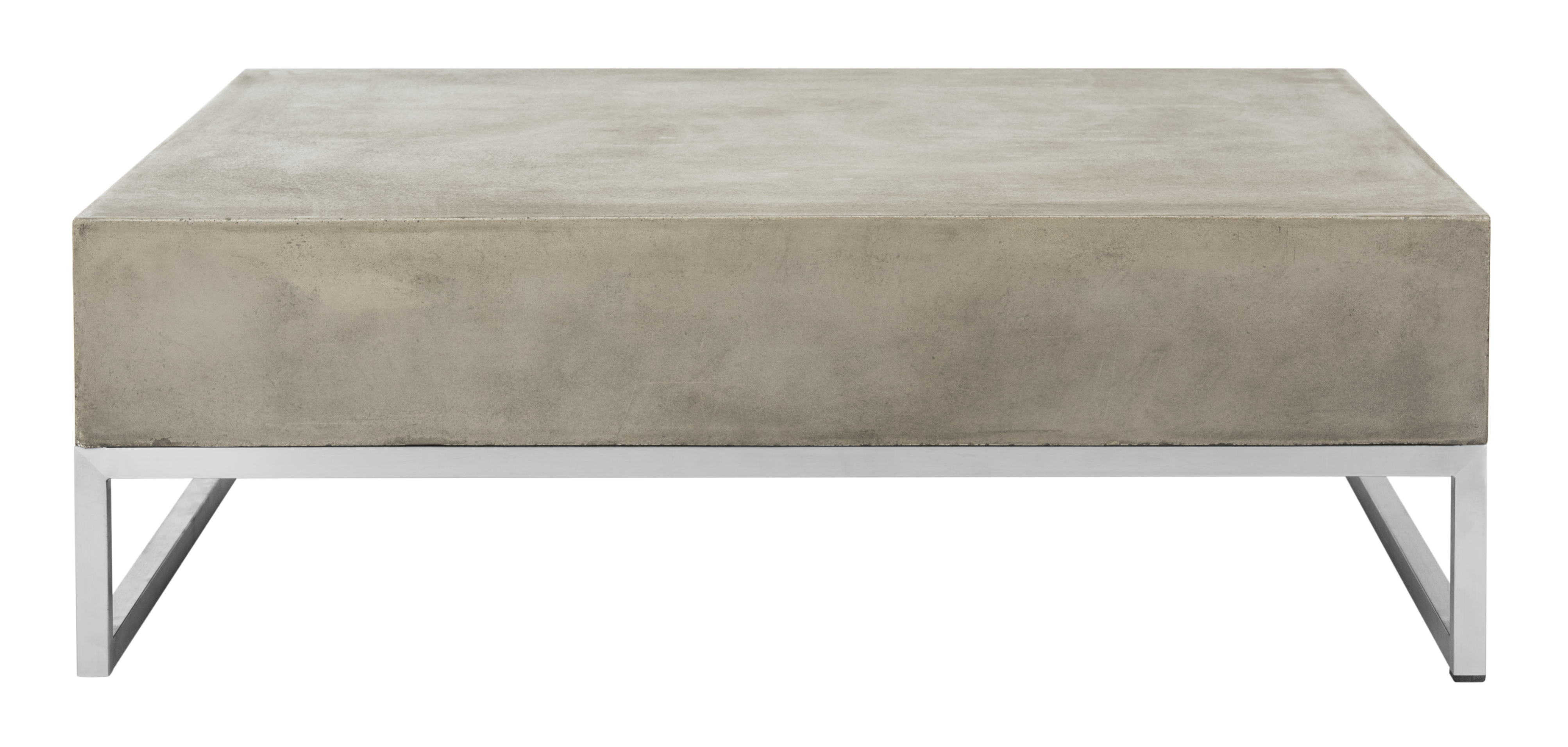 Eartha Indoor/Outdoor Mod Concrete Coffee Table - Image 0