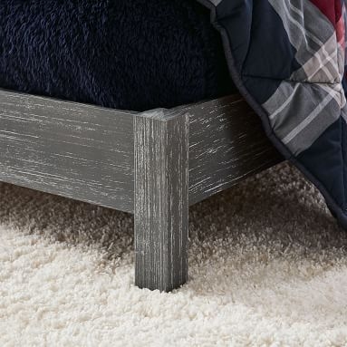 Costa Classic Bed, Full, Brushed Charcoal - Image 1