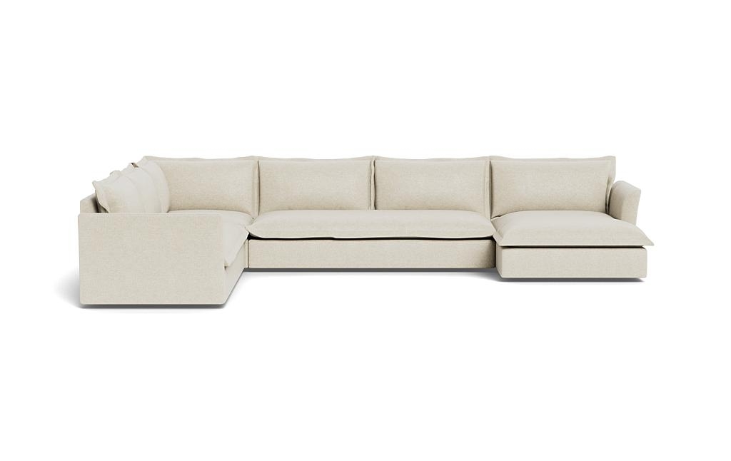 Skylar 4-Piece (5-Seat) Corner Sectional Sofa with Right Chaise - Image 0