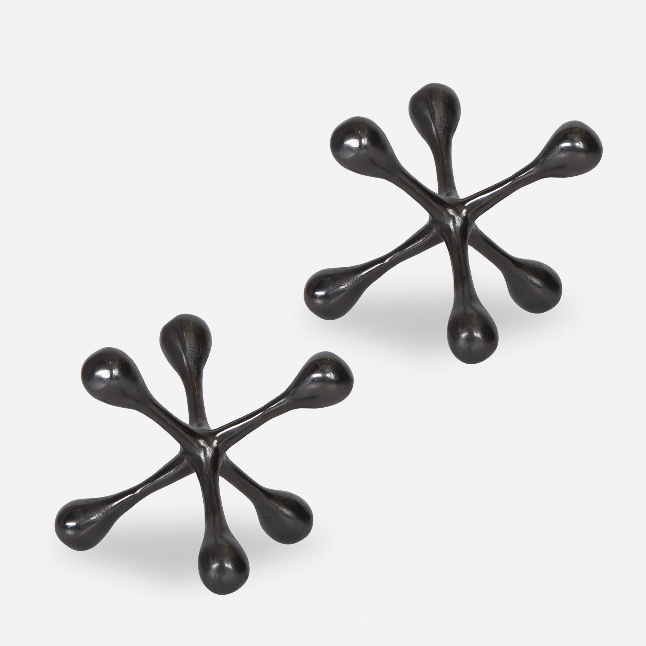 Harlan Black Nickel Objects, S/2 - Image 0