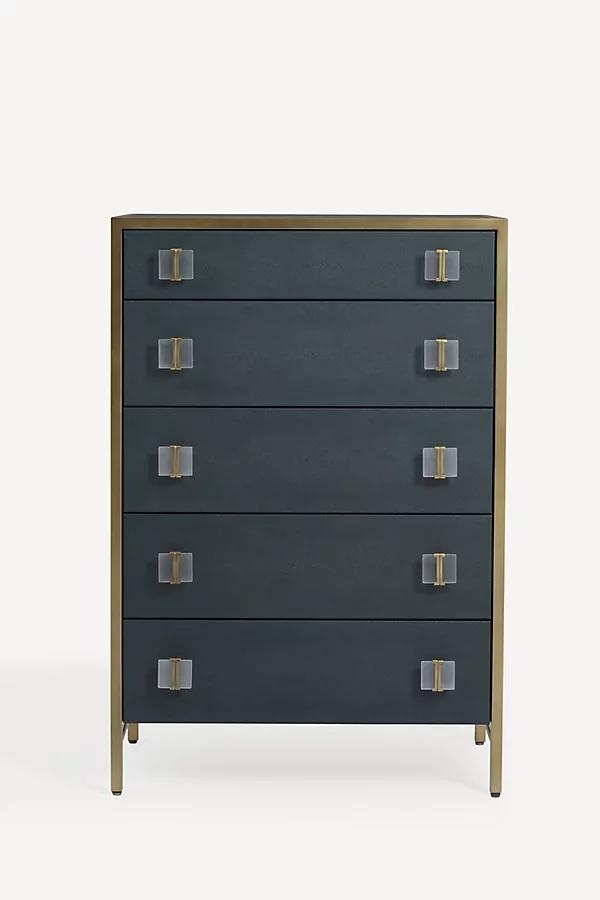 Autumn Shagreen Five-Drawer Dresser - Image 0