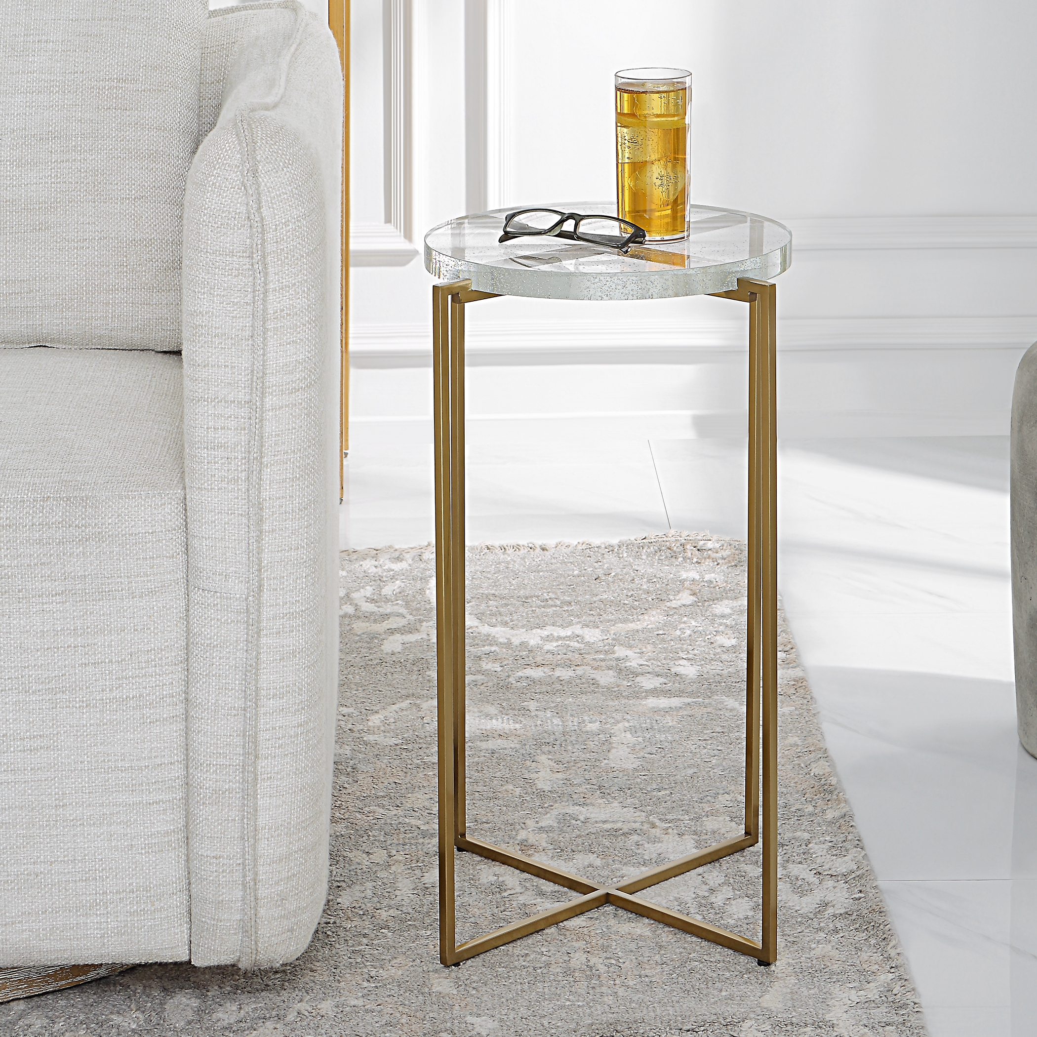 Star-crossed Glass Accent Table - Image 2