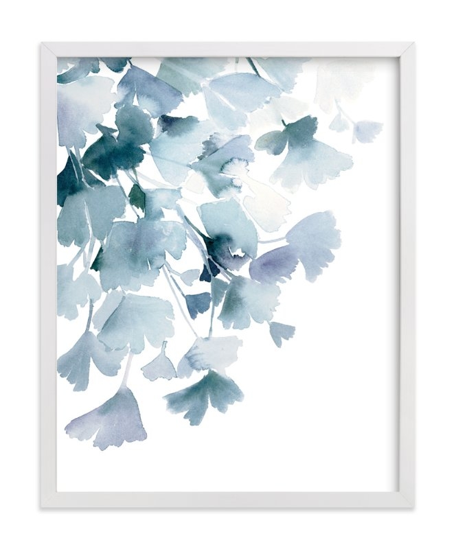 Blue Ginkgo Limited Edition Fine Art Print - Image 0