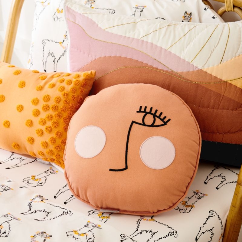 Peach Face Pillow - Image 4