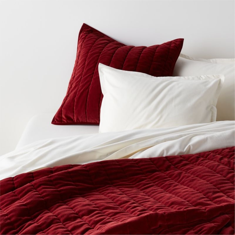 Cozysoft Organic Flannel Arctic Ivory Full Bed Sheet Set - Image 2