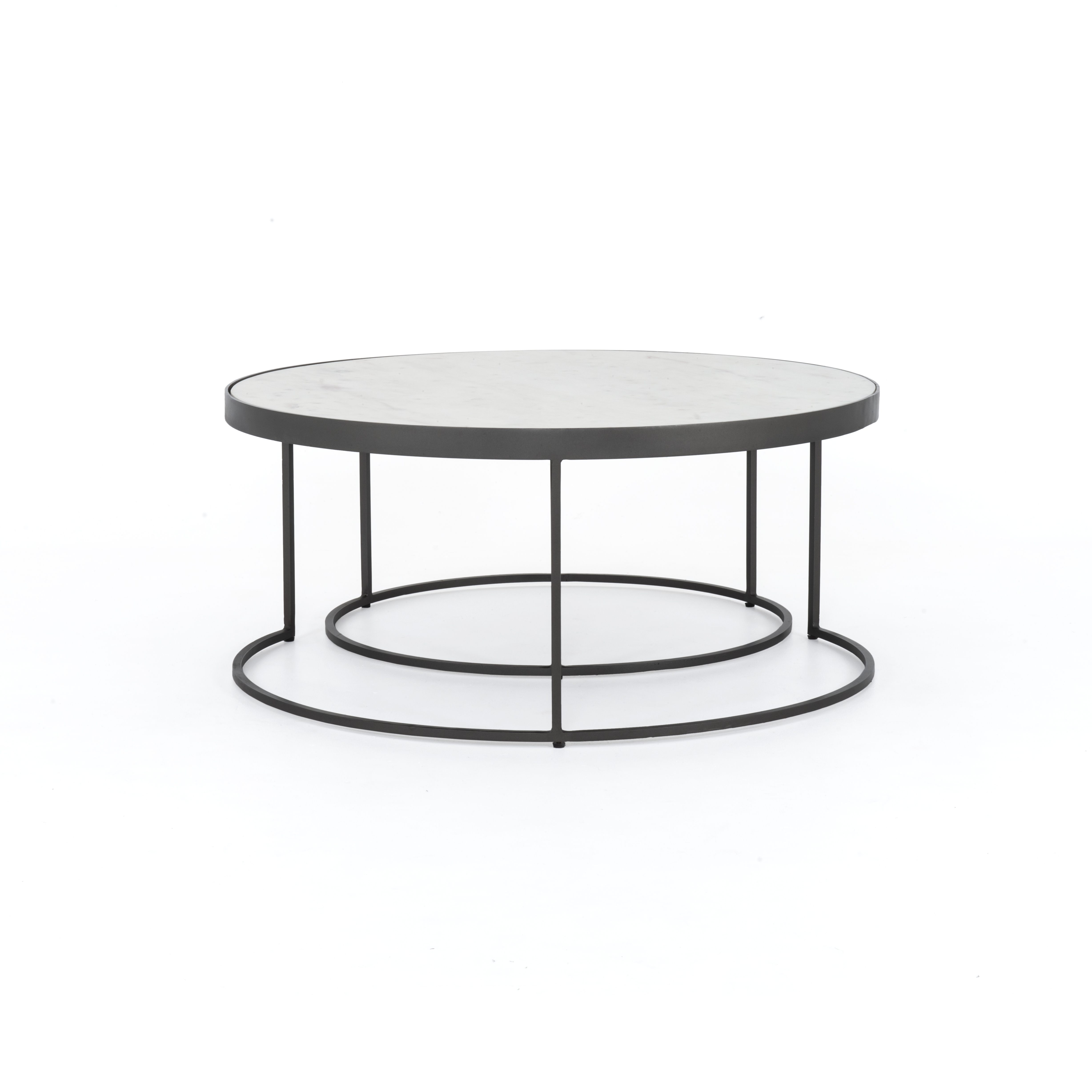 Evelyn Round Nesting Coffee Table - Image 8