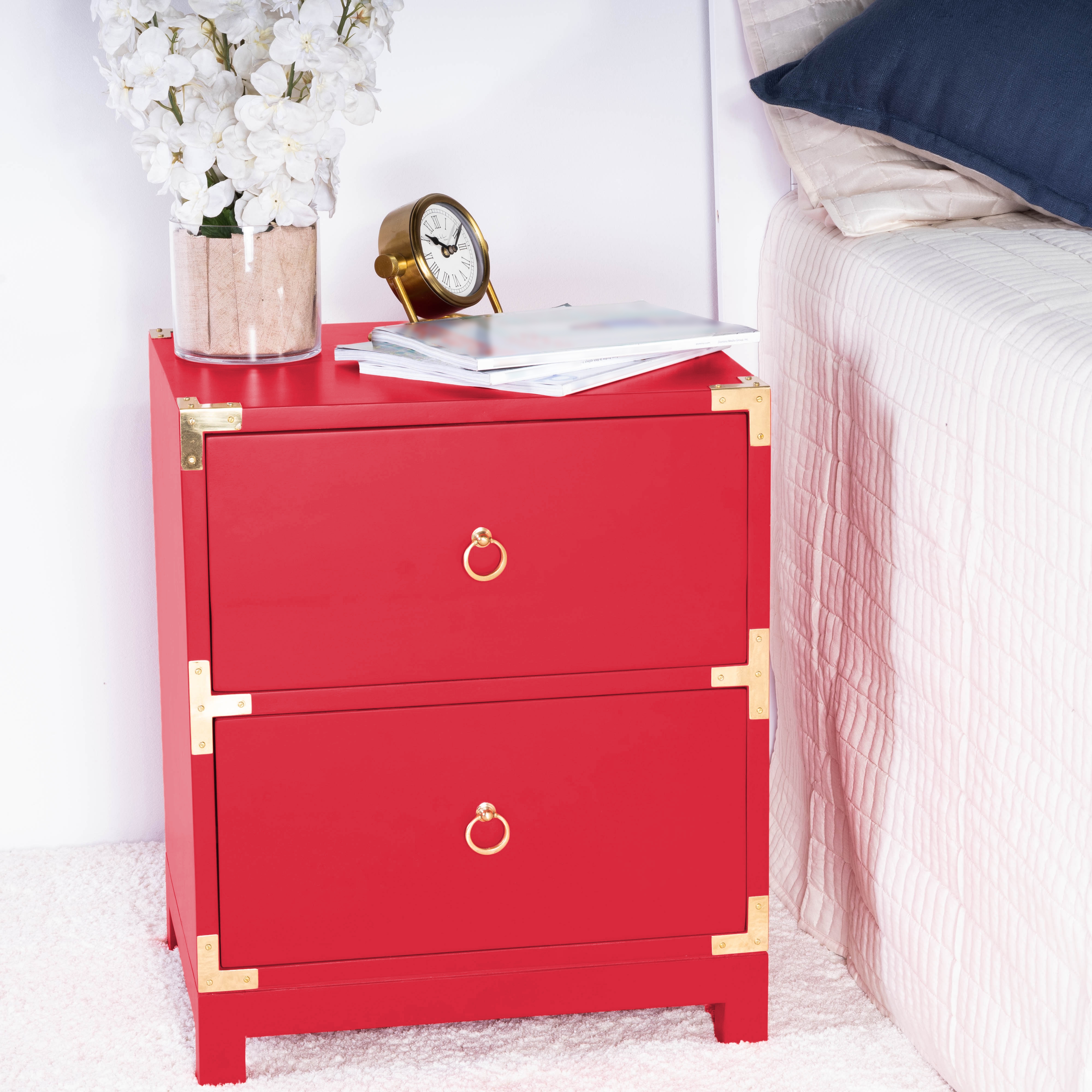 Ardennes Red End Table - Image 3