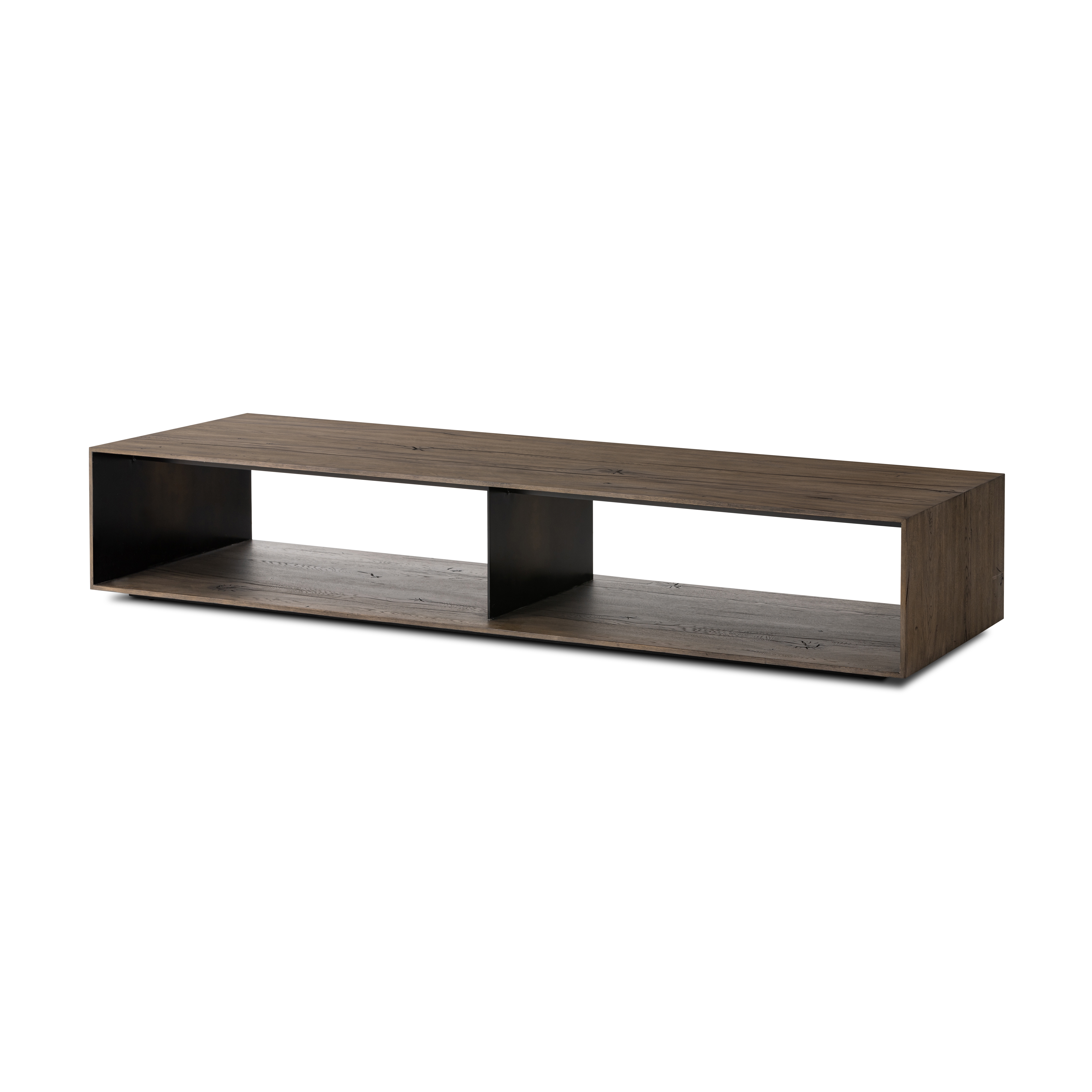 Odell Coffee Table-Grey Rclmd French Oak - Image 0