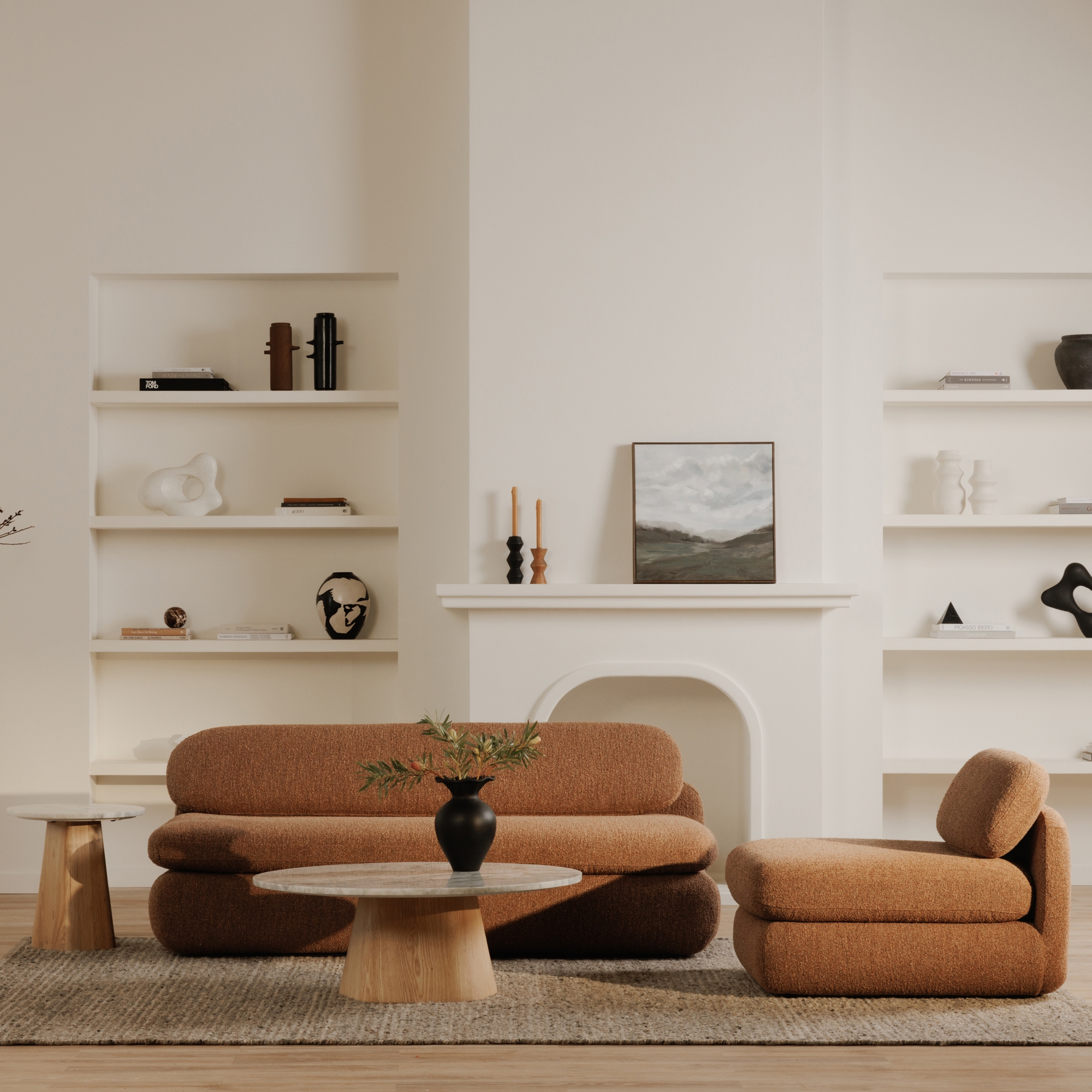 Evelyn Coffee Table Ashen Grey Matrix - Image 7