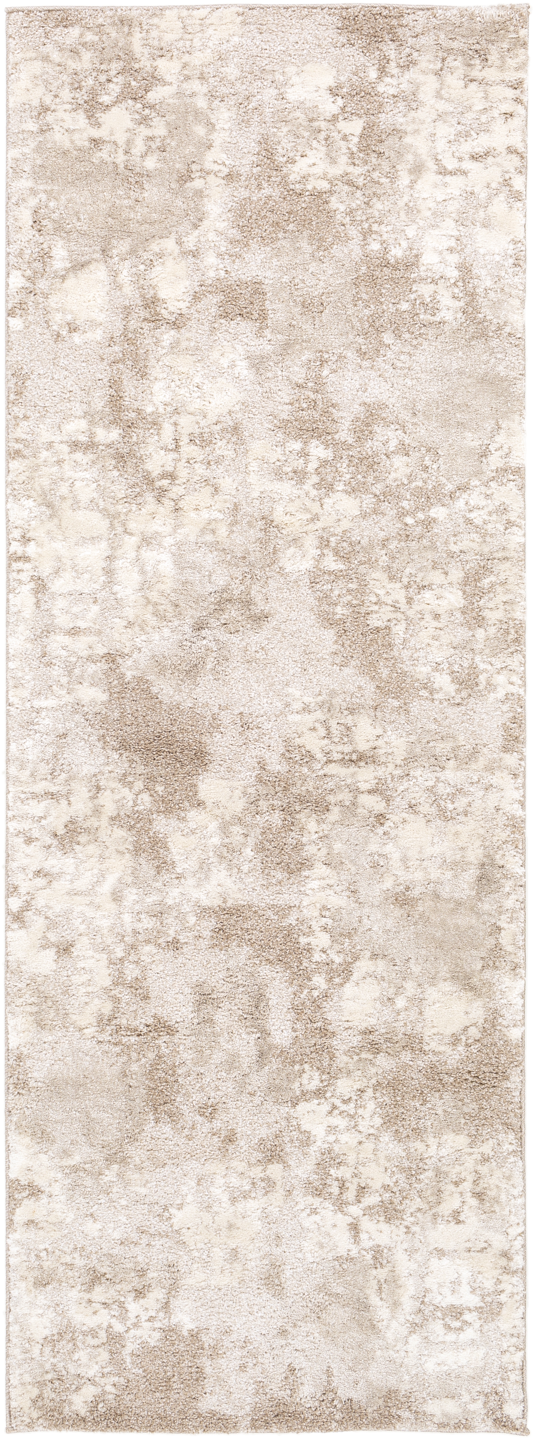 Venice Gray Indoor 2'7" x 7'3" Machine Woven Rug - Image 0