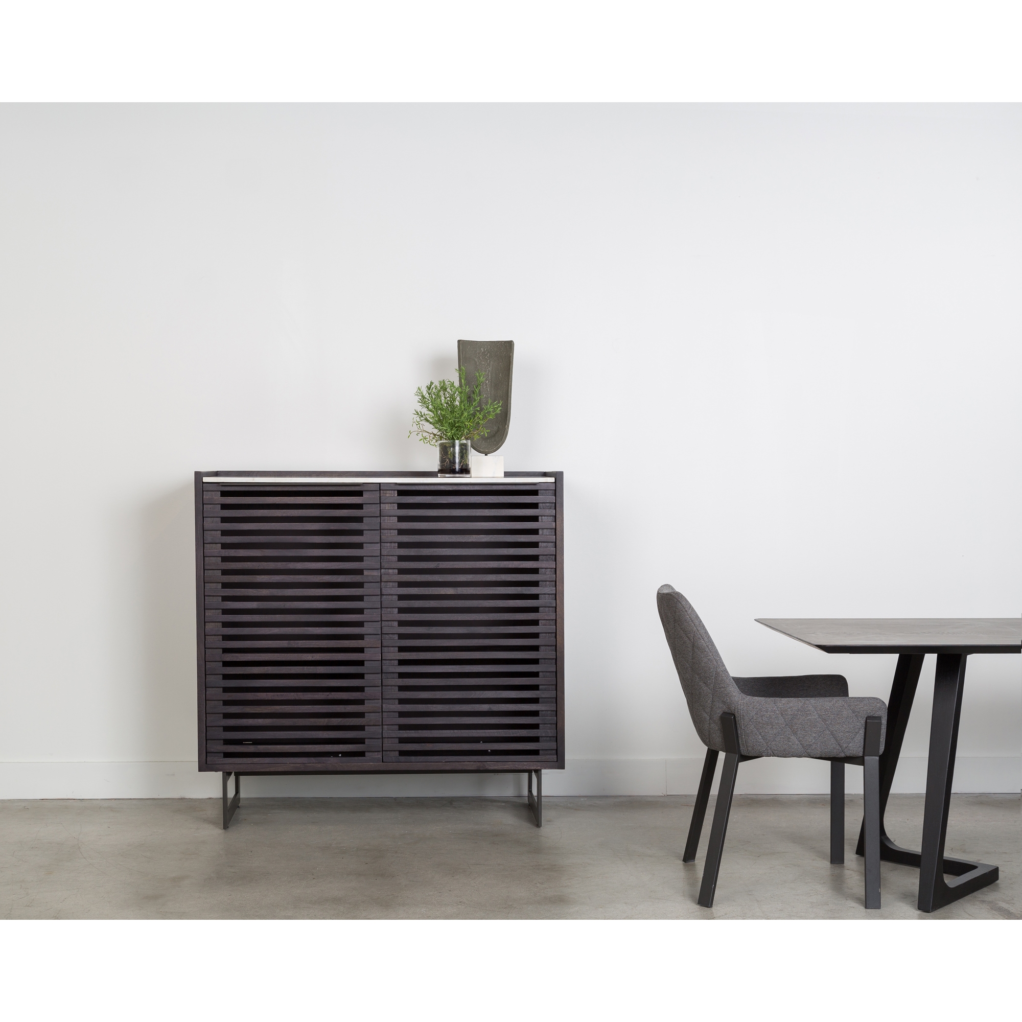 Lloyd Dining Chair Dark Grey - Set Of Two - Image 5