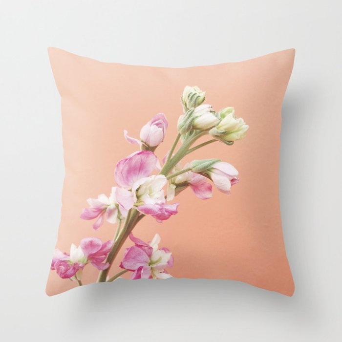 Flourish Throw Pillow by Cassia Beck - Cover (20" x 20") With Pillow Insert - Outdoor Pillow - Image 0