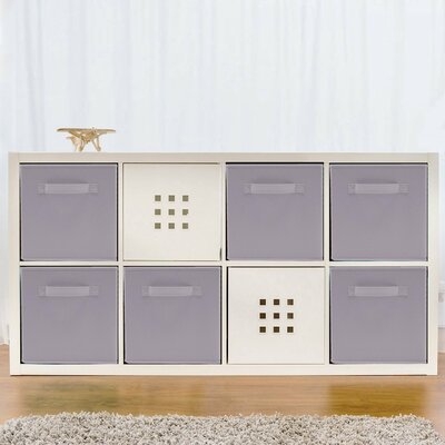 Foldable Storage Cube Basket Fabric Bin - Image 0