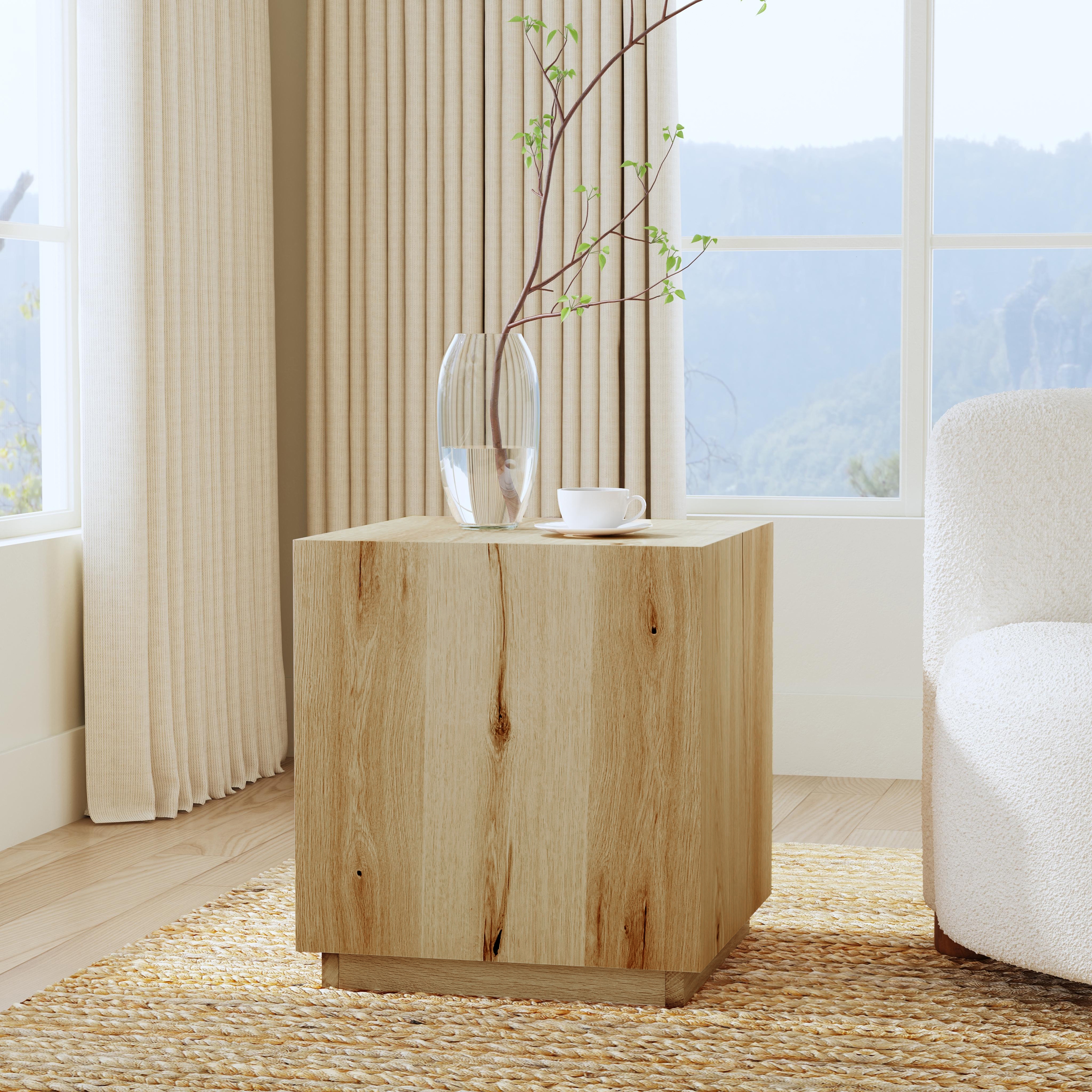 Layne 20" Square End Table Natural - Image 4