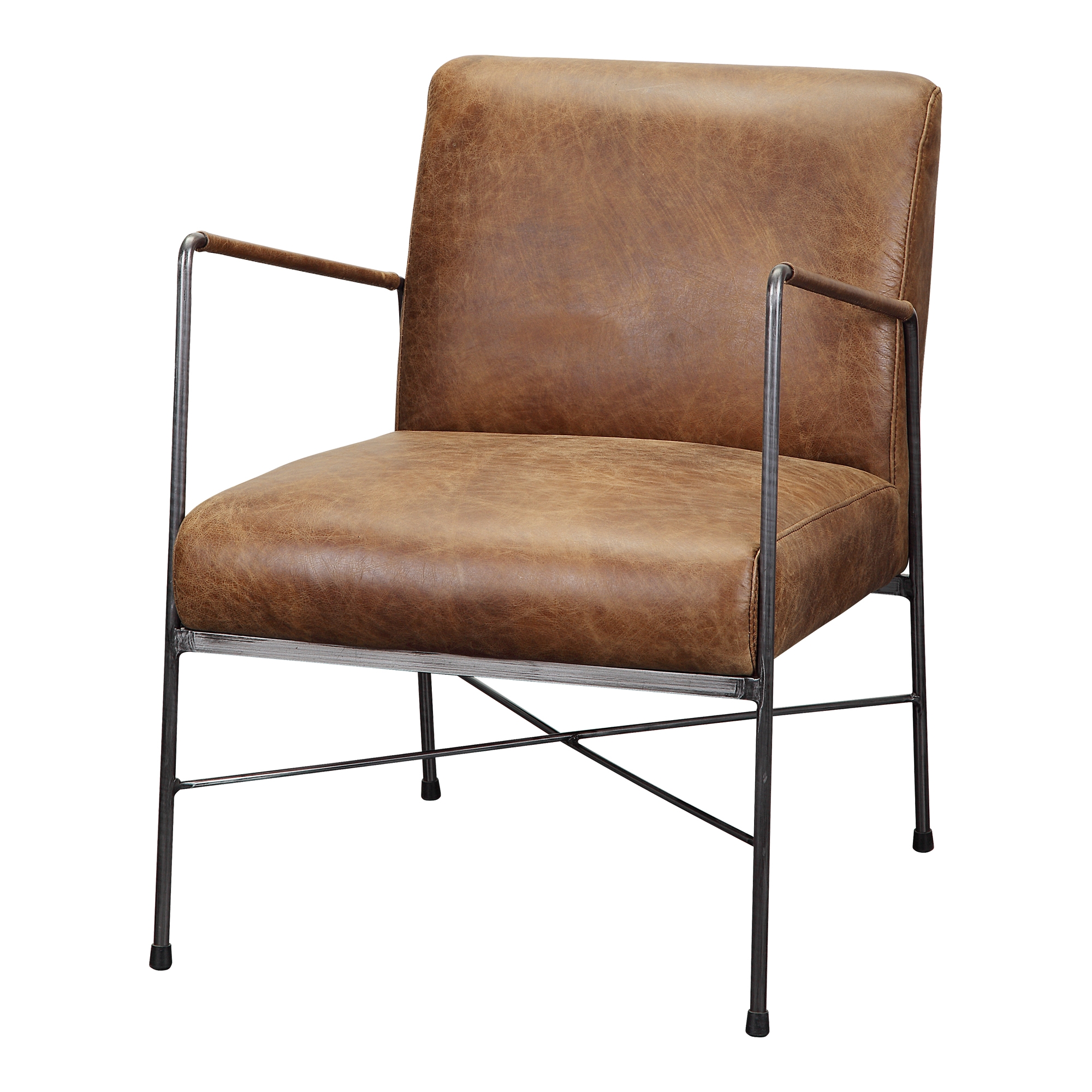 Dagwood Leather Armchair - Image 3