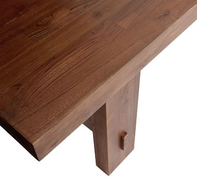 Menlo Reclaimed Wood Extending Dining Table, Camden Teak - Image 1