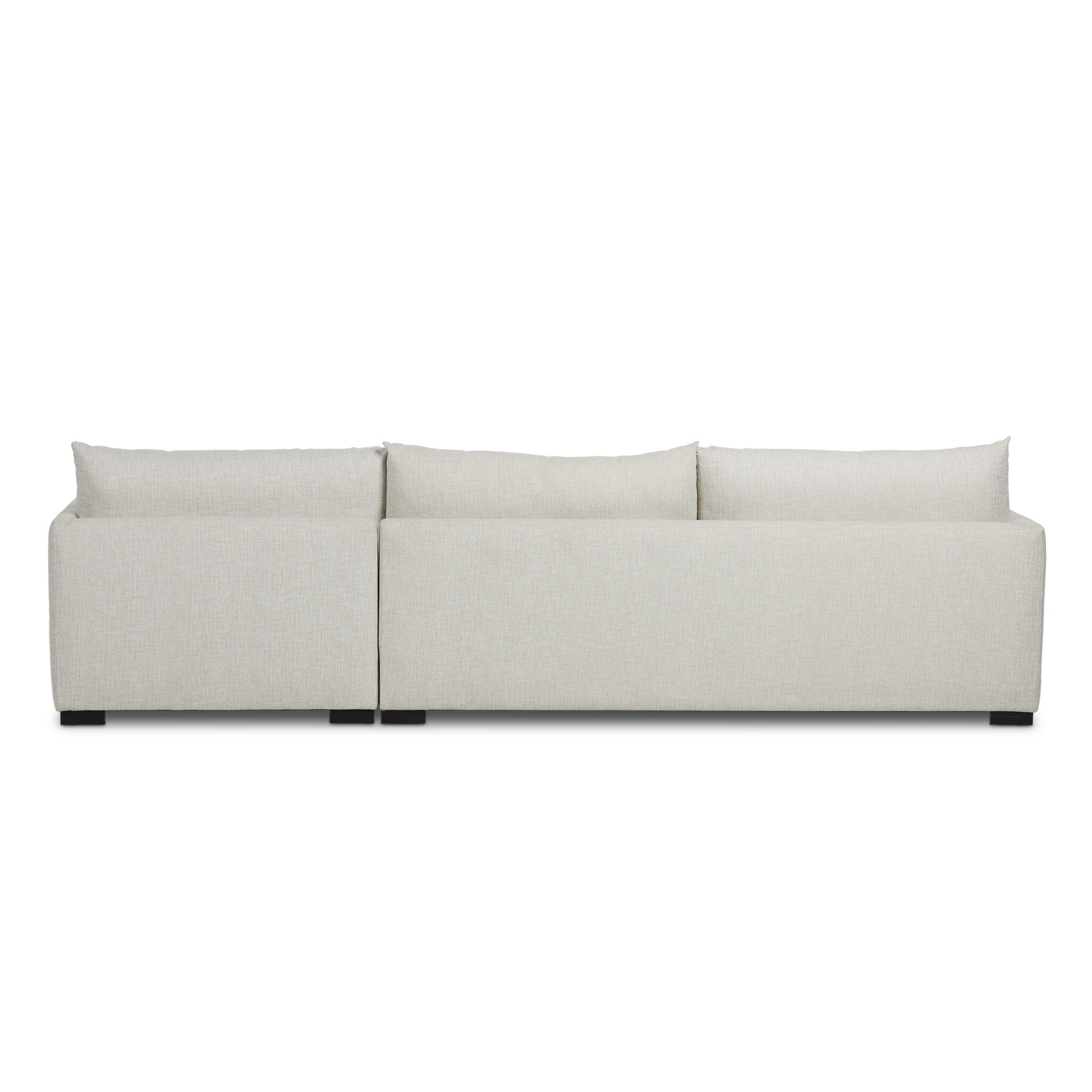 Wickham 2-Piece Sleeper Sectional - Alameda Snow - Image 4