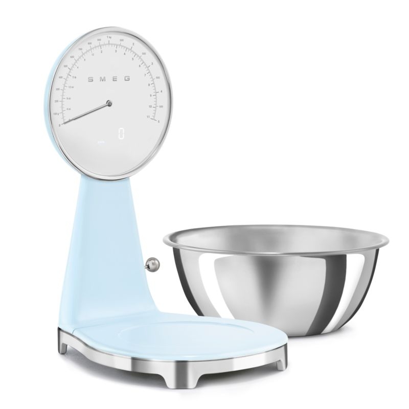 SMEG Pastel Blue '50s Retro Kitchen Scale - Image 1