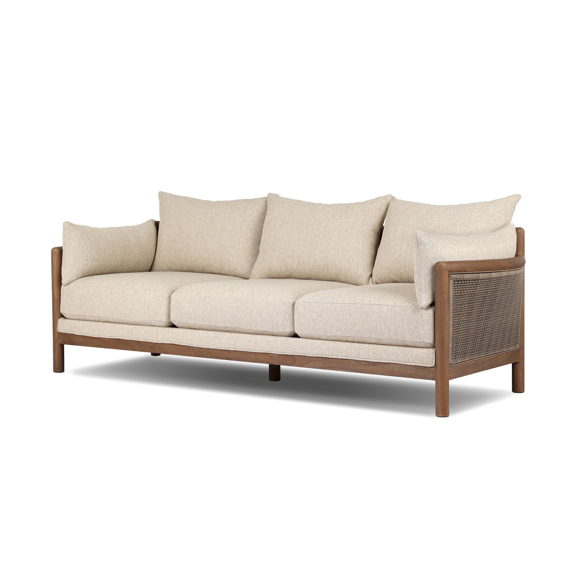 Barbosa Outdoor Sofa-86" - Concha Beige - Image 1
