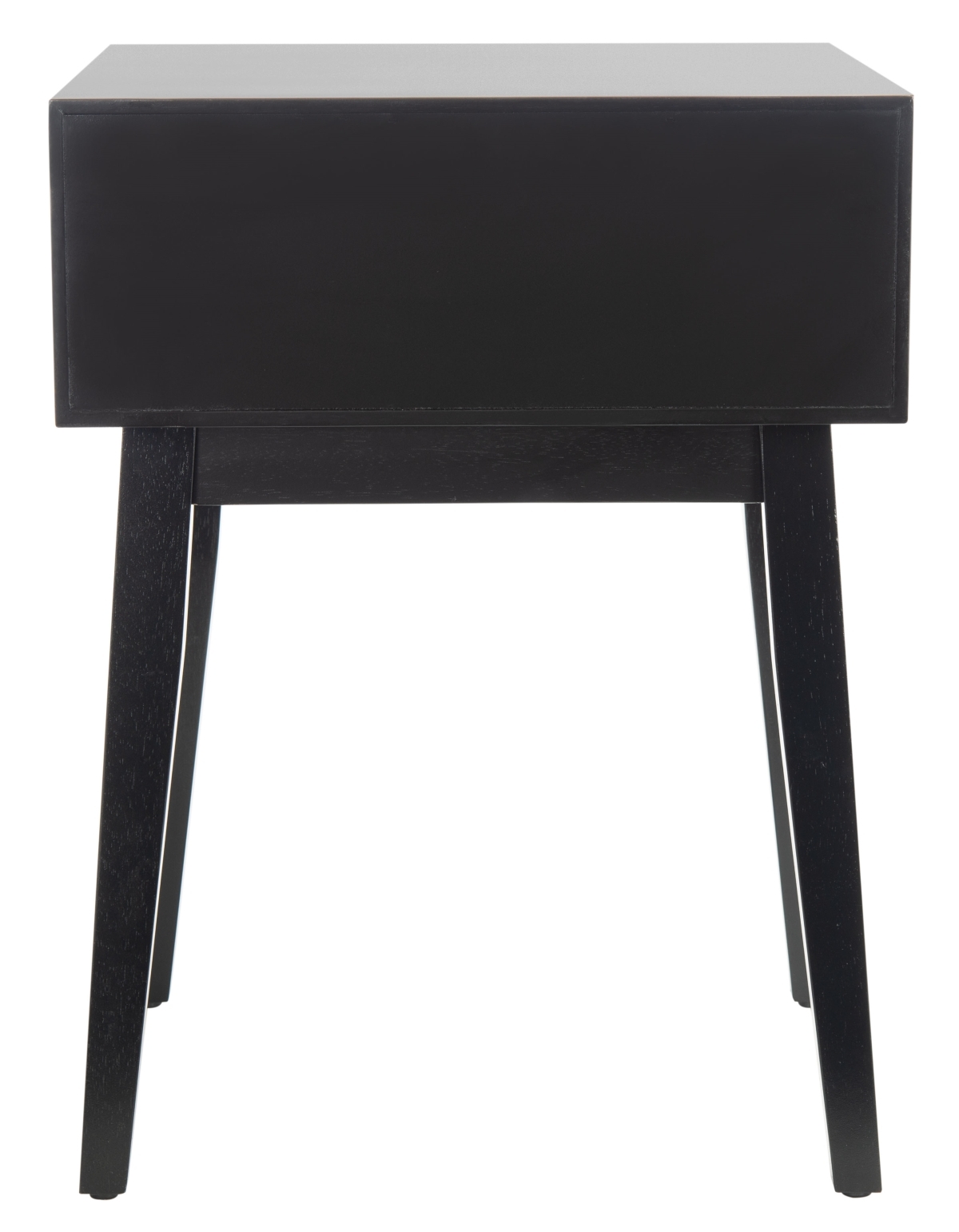 Nilo 1 Drawer Accent Table - Black / Natural - Safavieh - Image 6