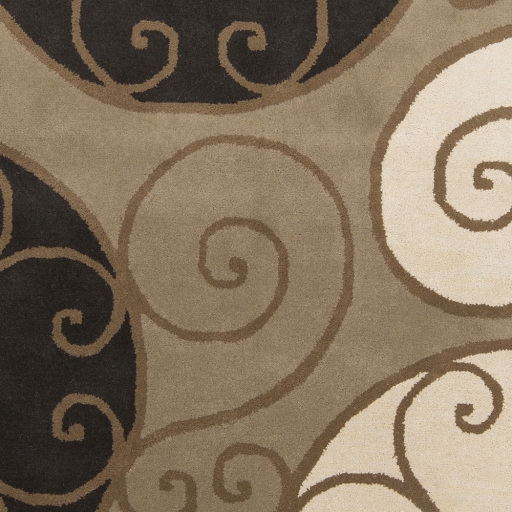 Athena Brown Indoor 8' x 10' Handmade Rug - Image 1