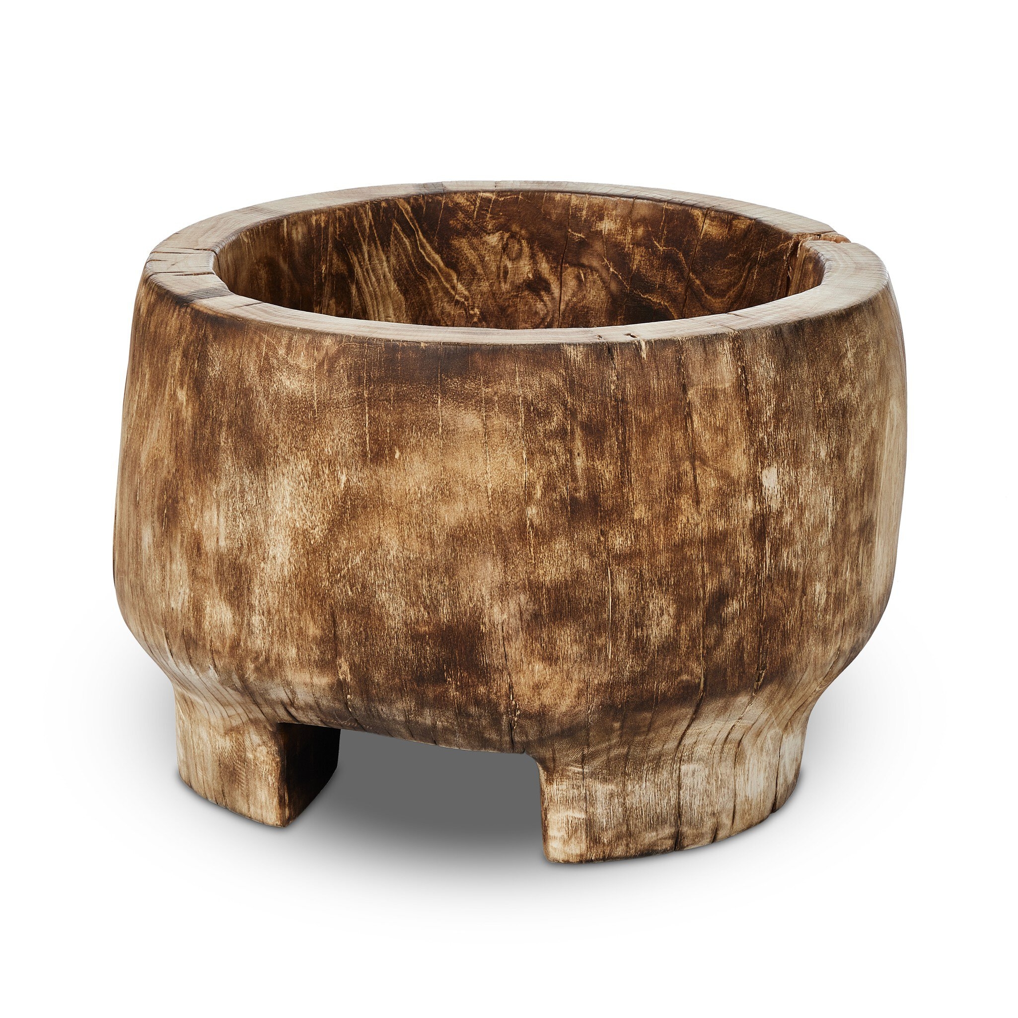Tazia Bowl - Burnt Reclaimed - Image 0