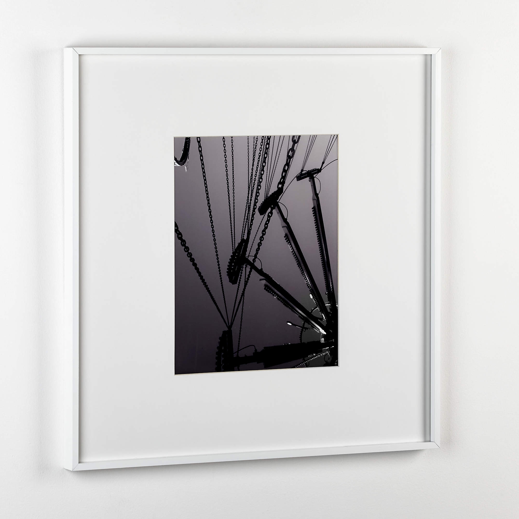 Gallery Picture Frame, White, 11" x 14" - Image 1