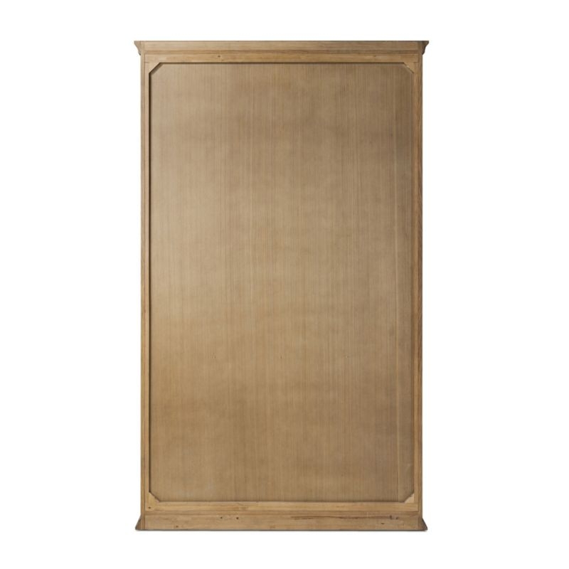 Amos 55" Weathered Oak Storage Cabinet - Image 7