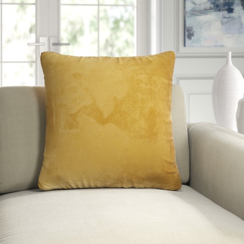 D.V. Kap Passion Throw Pillow Color: Oyster - Image 0